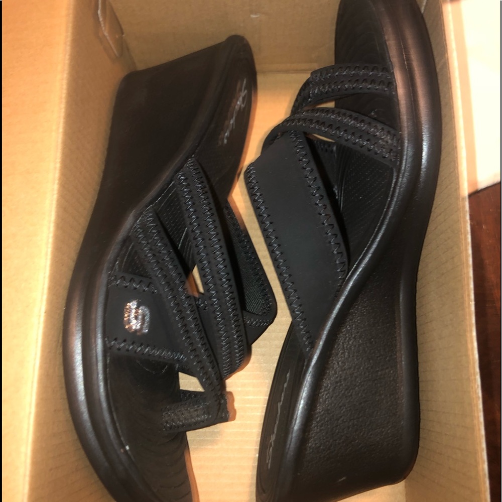 Sure cute, Brand new wedge sandals!!